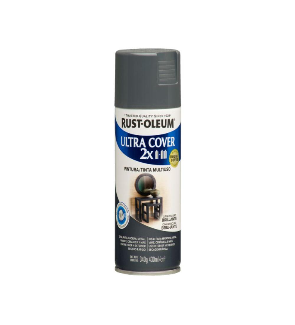Pintura Ultra C340GR Rust Oleum Gris Oscuro Brillante